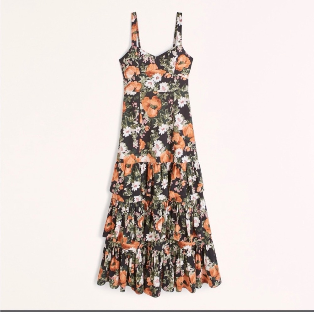 Abercrombie & Fitch Floral Maxi Dress
